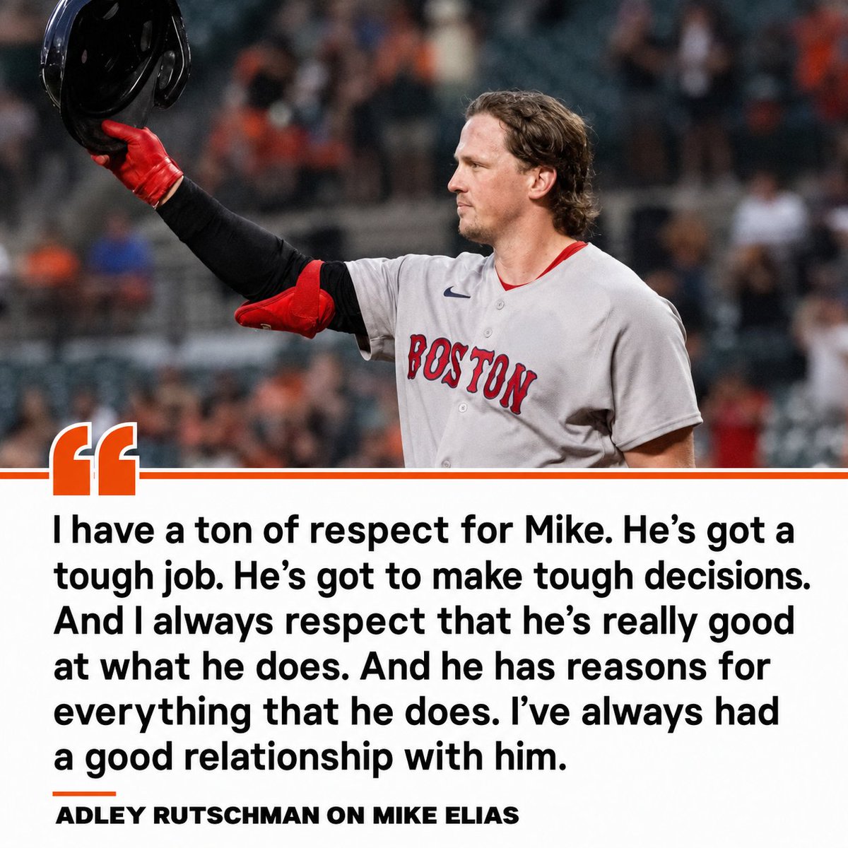JoeRossanoOs's tweet photo. I'm sure you do Adley.  However what would you say if he traded you to the Athletics and were in last place? And had to compete with Shay Langeliers for the job? #JoeRossanoOriolesReport #MikeElias #AdleyRutschman #BaltimoreOrioles https://t.co/Oc4QnyWhjf