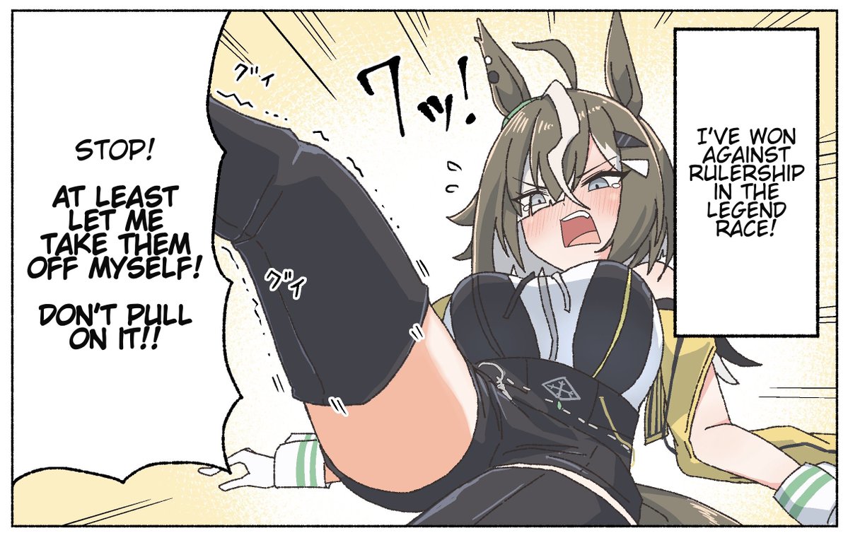 Euadi2's tweet photo. EN TL here
Check out the original artist's profile too @echieichi_ 
#Umamusume https://t.co/ZH515ZdVwy
