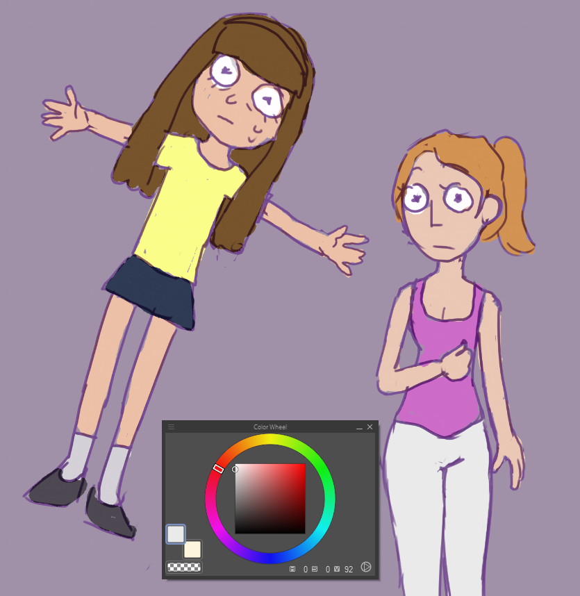 prozacination's tweet photo. #rickandmorty #morty #artmootsㅤ 
mah girls https://t.co/XfA3Biikie