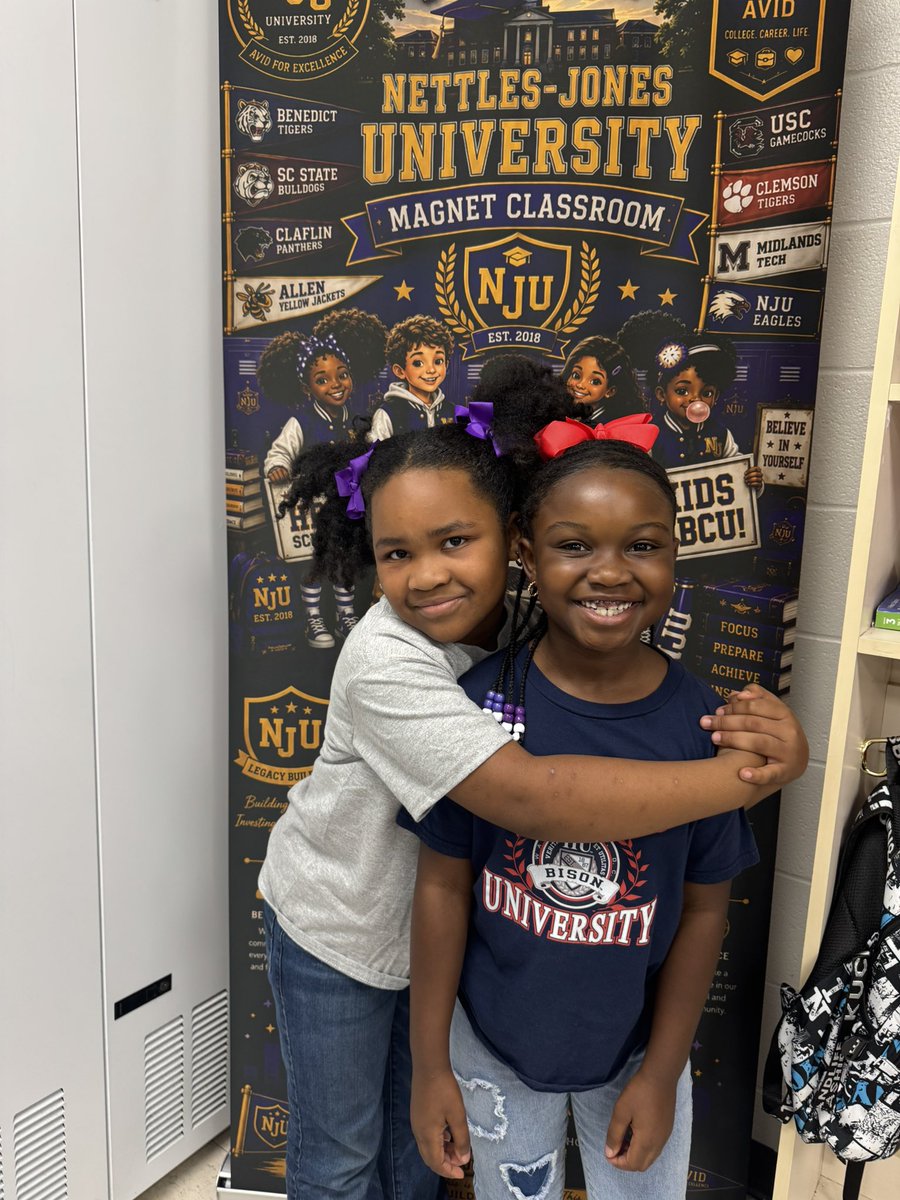 MrsNettlesJones's tweet photo. NJU celebrates College Day!!!! @RSD1_AVID #NJUniversity @R1ForestHeights #NationalCollegeDay @AVID4College https://t.co/OBXF5bFp76