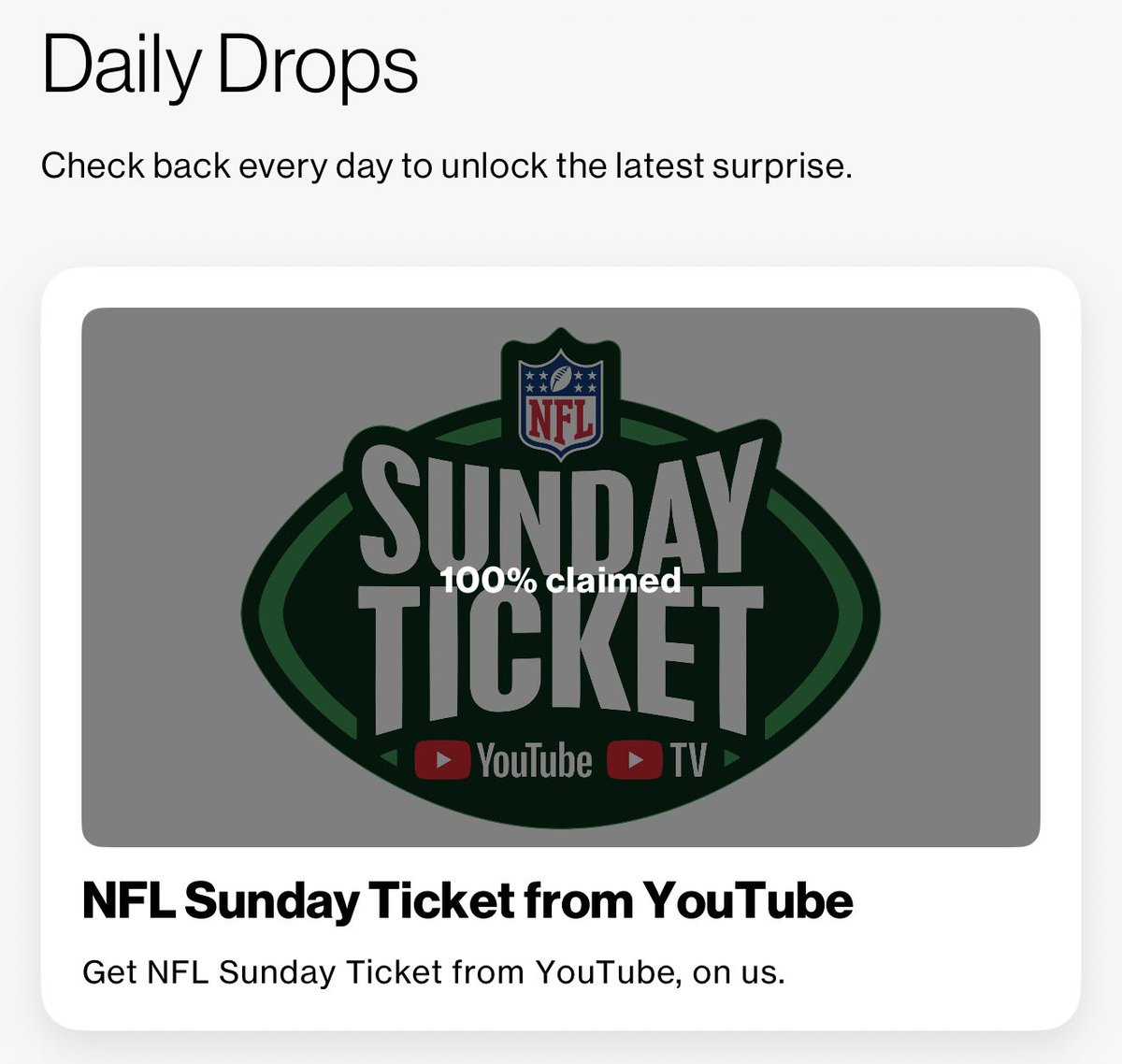 GaryCantrell's tweet photo. I was on before it launched and still missed out. You’d think with the BILLIONS of dollars Verizon has they wouldn’t limit it like this. T-Mobile gives away MLB tv free to everyone. Massive Verizon L https://t.co/awwGiJESqA