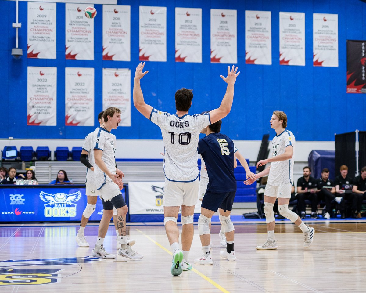 NAIT's tweet photo. A new season. New faces. Another national championship.

After a standout 2025-26 season, the NAIT Ooks are gearing up for another exciting year of competition, and hopefully, championship moments. 

This fall, we welcome a new men's hockey head coach, bring a major @ACAC_Sport cross-country race back to NAIT, and host the @CCAAsportACSC men's soccer national championship. 

But success isn't just measured on the scoreboard. Last year, Ooks student-athletes achieved an impressive 3.3 GPA and nine earned CCAA Academic All-Canadian honours. 

Whether you're cheering from the stands or following along online, there's plenty to look forward to this season.

🔗 Read the season preview: https://t.co/aGQGo8VCoX 
#NAITOoks #NAIT #GoOoks #ACAC #CCAA