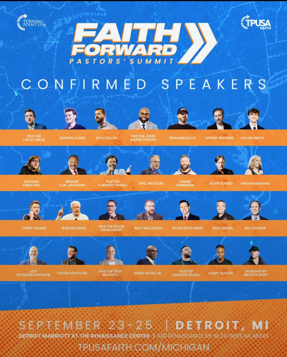 ProjectConstitu's tweet photo. ‼️EXPOSED: Erika Just Booked Jeremy Boring And Seth Dillon To Preach At Tpusa Faith — Charlie’s Enemies Have Officially Taken Over Turning Point 😱

Erika Kirk just invited Charlie’s enemies to wear the TPUSA logo like a skin suit, while Ben Shapiro circles what is left of the organization Charlie built. They spent a year trying to erase @RealCandaceO and freeze the questions Charlie had about October 7th. Now they have been handed the keys.

Boring and Shapiro already ran the Daily Wire into the ground — Boring's ridiculous flop of a pet project, subscribers sliding, the brand turning into a smear factory with a  blue and white flag in the corner. When a parasite starts dying it looks for a new host. Turning Point still has the donor list, the student chapters, and a widow they can stand behind. Erika did not keep the wolves outside. She printed their faces on the invite and called it faith.

Charlie would have never let them in the door. Erika handed them the keys. Any Pastor's who fly to Detroit for that, they are not guarding the flock. They are watching the hen house get eaten and calling it revival.

Shoutout to my gal @Its_KK_1 for sending this to me, FOLLOW Her