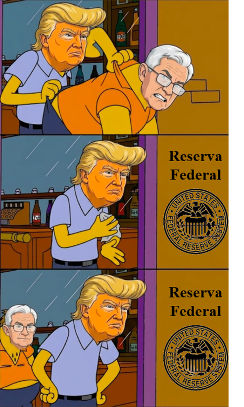 FelipeCamposPC's tweet photo. Trump pensó que ya se había quitado el dolor de cabeza de Powell. Los calculos dicen que ahora Powell tiene el voto decisivo. https://t.co/nWYIrllKHa