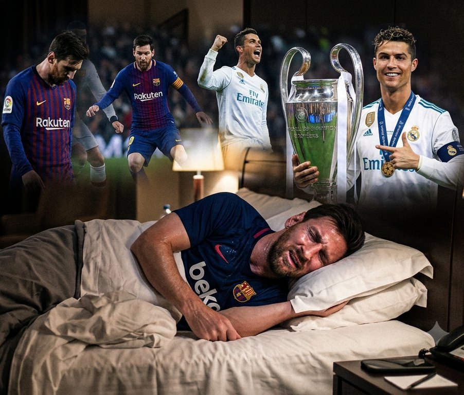 Grecofut7's tweet photo. @Scalonados Messi todas las noches quiendo ser Mr Champions 😭😭😭 https://t.co/sgqvOiVhcS