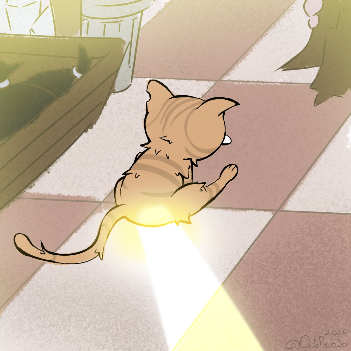 OctoPieo3o's tweet photo. What the Gun doin??? #mewgenics #mewgenicsfanart #mewgenicsart https://t.co/KtRXNu01Ja