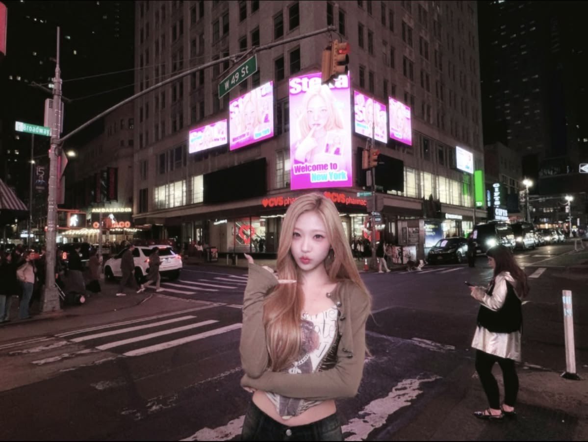 yuhanicorn's tweet photo. when stella ran nyc https://t.co/oySAu0e2fG
