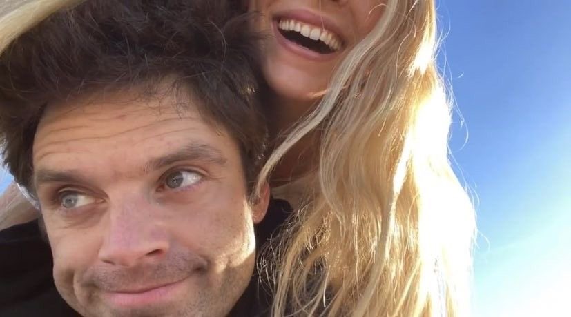 sad4uactually's tweet photo. might’ve been problematic but Alejandra Onieva gave us the best content of boyfriend Sebastian Stan https://t.co/A6kiYd8nih