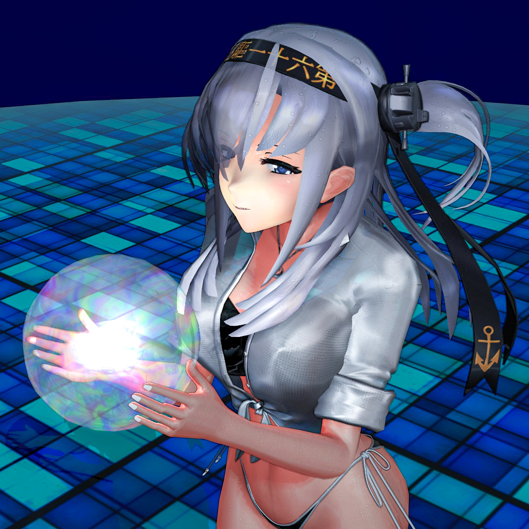 hetarou_tadano's tweet photo. 深夜に目が覚めて静画作ってました
【涼月】 https://t.co/grigDwgQSr