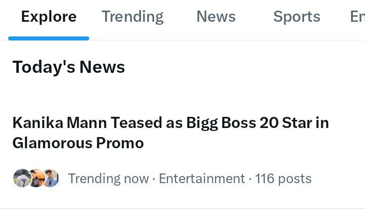 KaleshiLady's tweet photo. She is making headlines even before entering the show. Just think how many headlines she’ll make after entering the show!  #KanikaMann #BiggBoss20 #BB20 https://t.co/hjEnAIh6jM