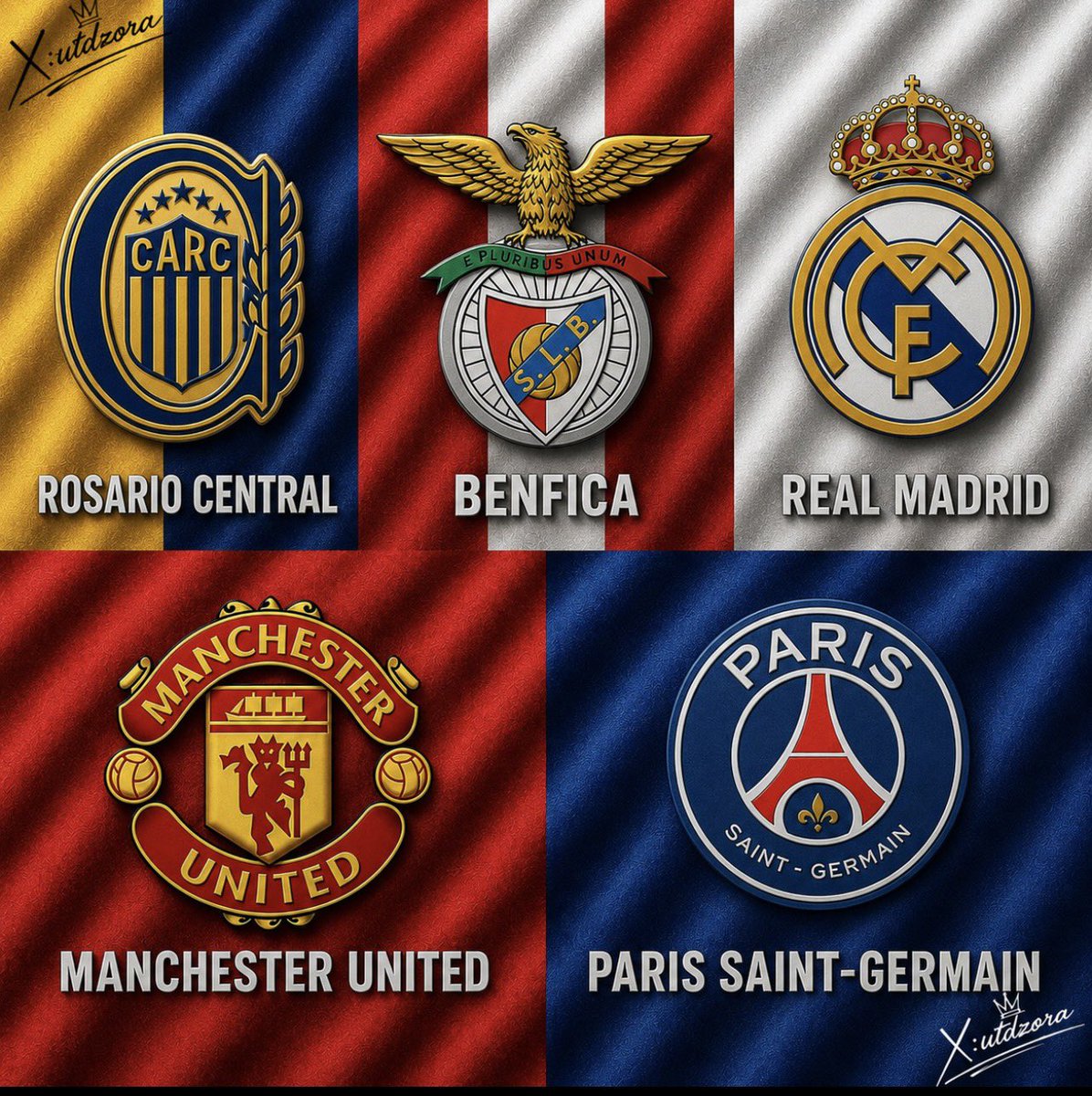 utdzora's tweet photo. This one is BRUTAL.🤯

Name ONE player who has played for ALL FIVE (5) clubs.👀

Level: EXTREMELY HARD.🔥 https://t.co/T4vyr6WZYB