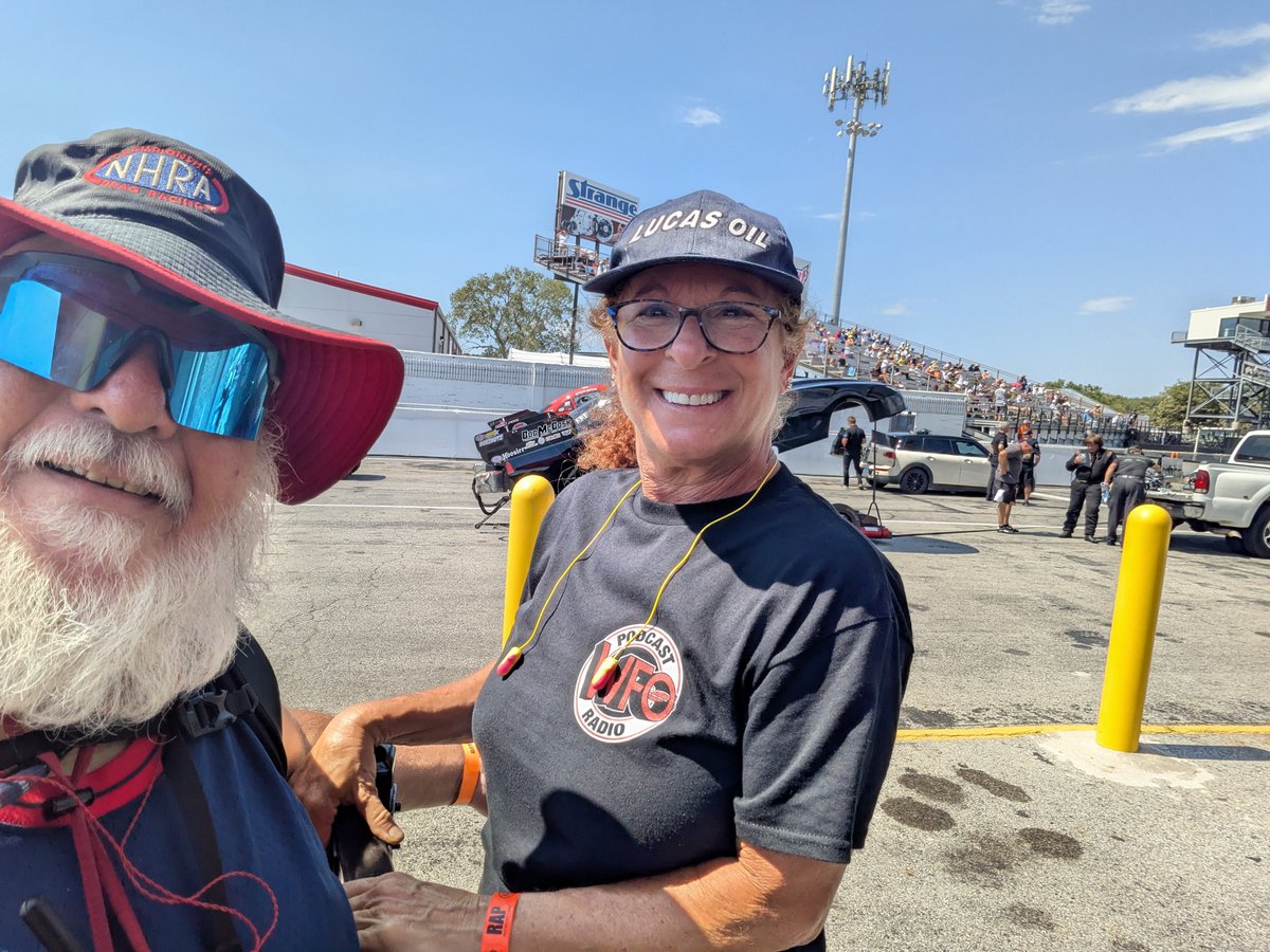 KevinLuttrell10's tweet photo. Ran into long time WFO'er Lauren in the Top alcohol lanes. @WFORadio @LifesaDrag1320 @NHRA @RaceIRP #NHRA #USNats https://t.co/q0GC7i8AbF