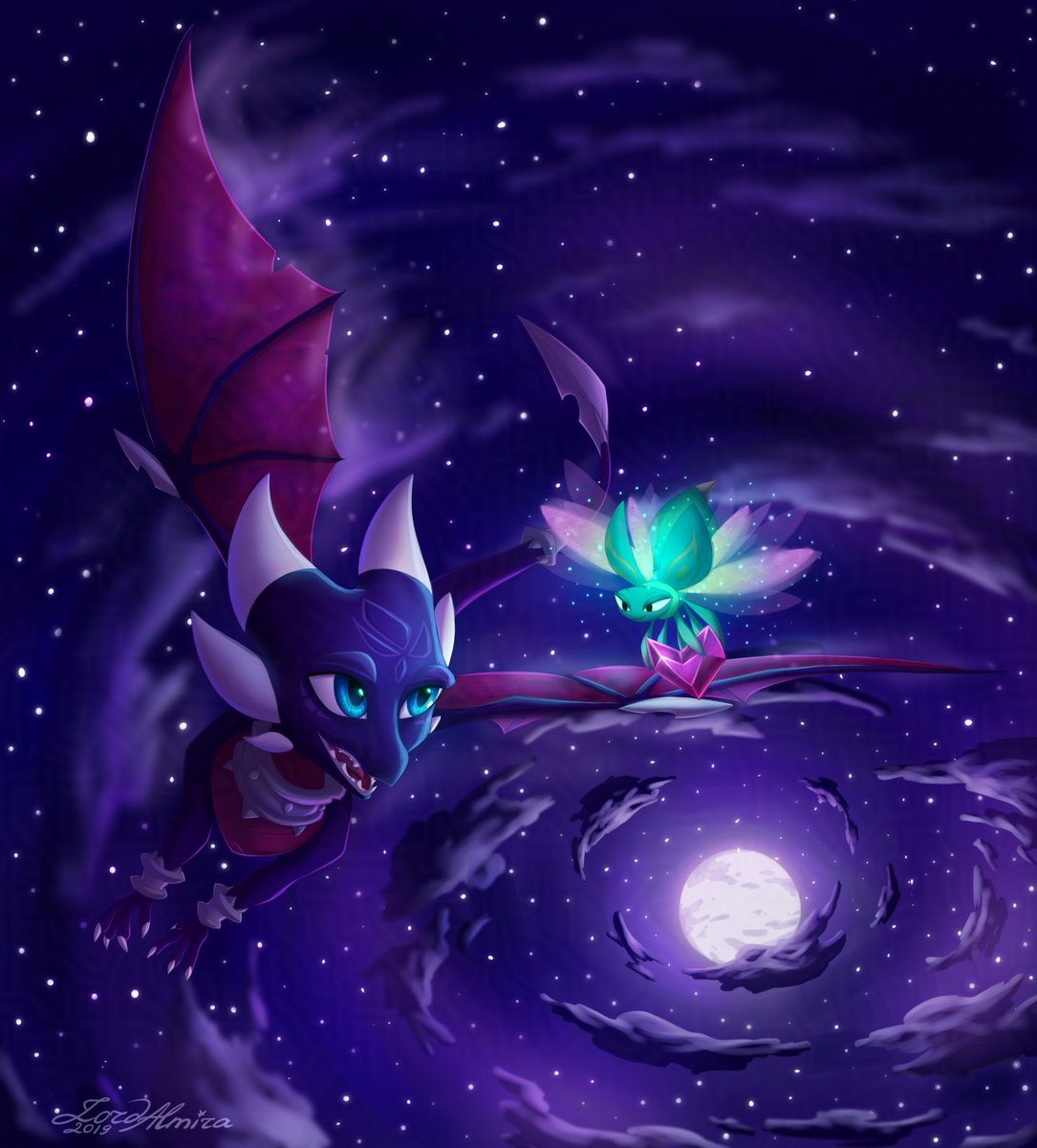 AlmiraLord's tweet photo. This is the real last time when I drew Nicholas’s Cynder and Sting together.
(2019 vs. 2026)

SO MANY THINGS HAS HAPPENED SINCE THEN, GEEZ

#SpyroCommunityDay #Spyro #Cynder #SpyroArealmBeyond #ARealmBeyond https://t.co/4mNBxCyllN