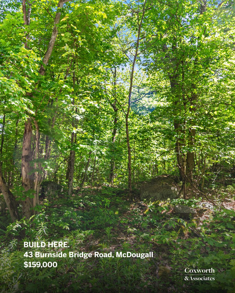 CoxworthAssoc's tweet photo. 📍 43 Burnside Bridge Road, McDougall
$159,000
MLS® X13455572

Bryan Coxworth, Broker | 705.790.7629
#McDougallRealEstate #ParrySoundRealEstate #sothebysrealtycanada #BuildingLot #CoxworthAndAssociates https://t.co/4Efb6VKzDv