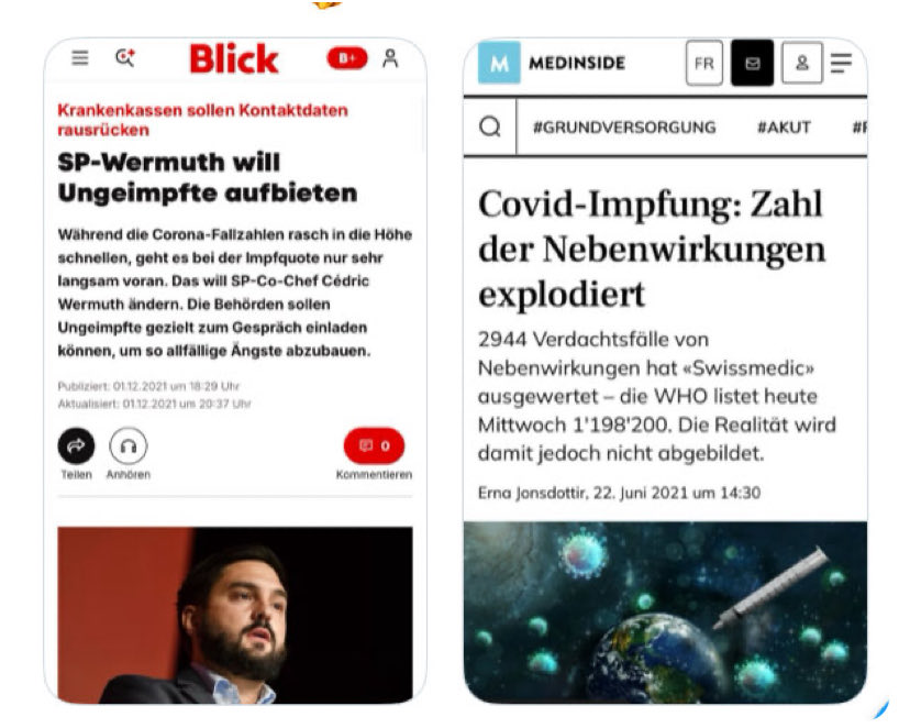 ChantalStadelm1's tweet photo. @BoyPlanetary Wieviele Kündigungen müssten jetzt wohl zurück gezogen werden @SRF @srfnews ?!
Wenn ihr schon nicht über massiven Impfschäden berichten wollt die das BAG und Swissmedic angerichtet haben mit #Wehrmut ?!
@RealWsiegrist
@AttilaDerKluge https://t.co/rFSl6OluYb