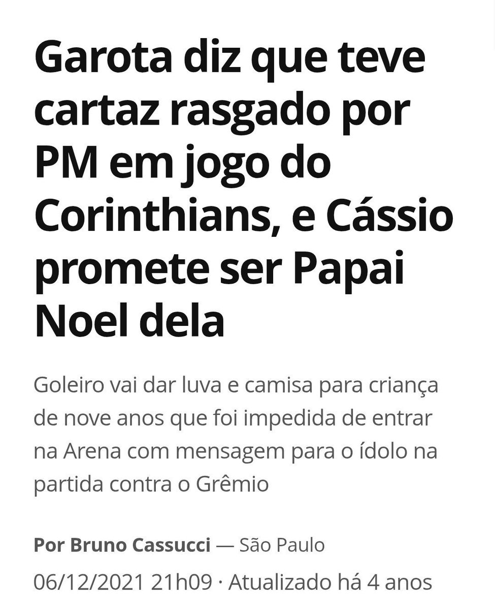 MiltonBs28's tweet photo. Oi, @Corinthians, o menino que foi impedido de entrar com um cartaz em um simples treino aberto e a menina que teve seu cartaz rasgado pela PM, tiveram a oportunidade de visitar o CT do clube ou vocês só chamaram esse moleque torcedor de rival para fazer média com a mídia? https://t.co/PHDzNTT5TQ
