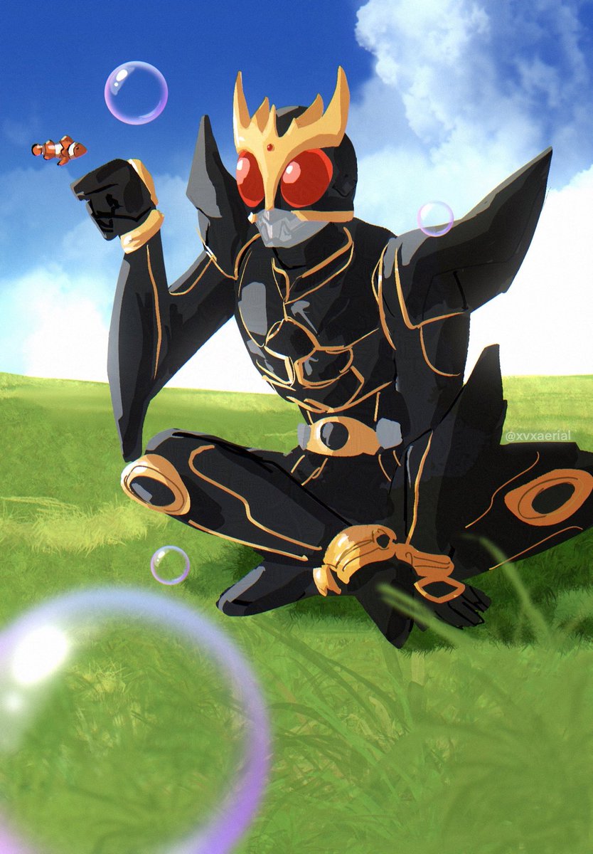 xvxaerial's tweet photo. this remains my absolute favorite kamen rider art I’ve done https://t.co/a7xWTociKy