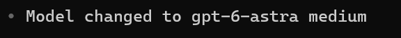 MidnightIgnite's tweet photo. Finally got access to GPT-6 Astra, this is gonna be wicked. https://t.co/IkuOzFVPZC
