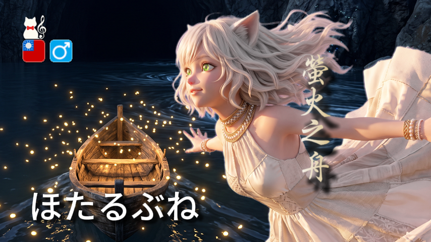 St_Rawrence's tweet photo. CM_340 - 螢火之舟 | 蛍舟 / ほたるぶね | Firefly Boat | [中文] #ChineseSong

👇【拯救廉價的亞洲勞工 / Save the Cheap Asian Labor】👇
🔗 Website / Ko-fi: https://t.co/0Slw0VrX2N

更多作品請到個人網站或是Odysee觀看，如有委託需求則請到Discord私訊。 https://t.co/zVZ6dCeAOA