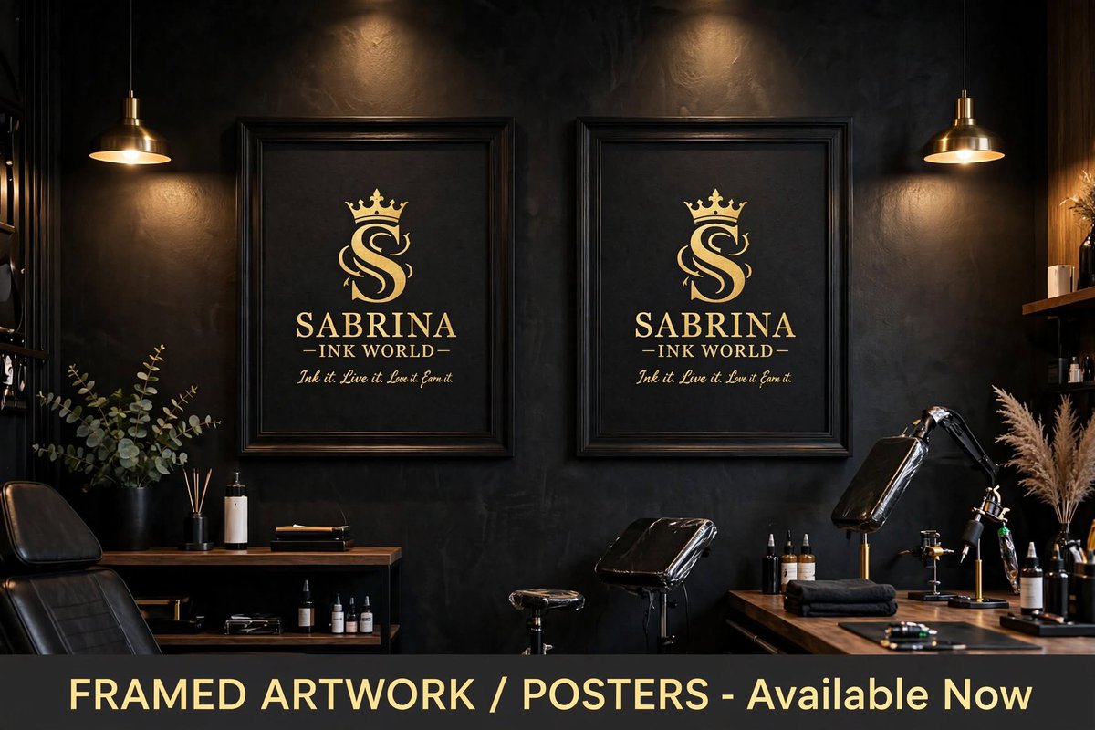 sabrinainkworld's tweet photo. INK DROP 💉🔥 Premium Tattoo Flash Art Print from SABRINA INK WORLD — Collector's Edition. Poster $29.99 / Framed $59.99. Ink it. Live it. Love it.

#TattooFlash #TattooArt #FlashArt #InkLife #TattooCollector #SabrinaInkWorld #TattooPoster #InkAddict https://t.co/pltuOeYU6J