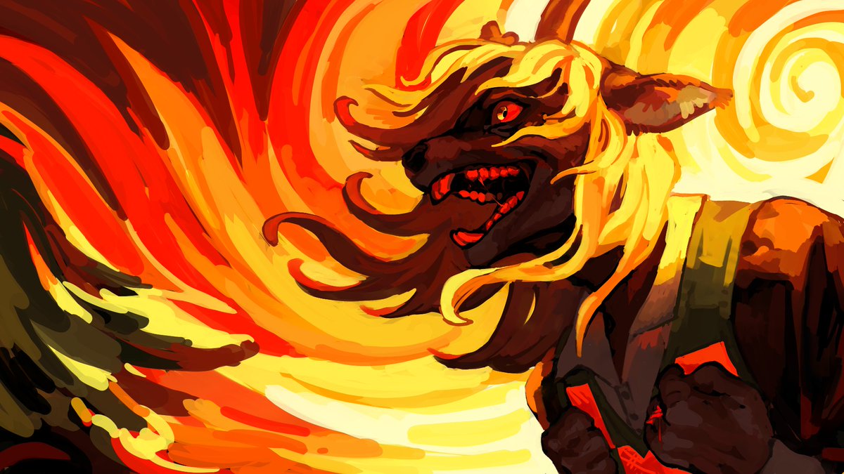 Carpetcat1's tweet photo. // eyestrain

* You make me feel...
* STRONGER

#deltarune #fanart https://t.co/DEpOZO08Fr