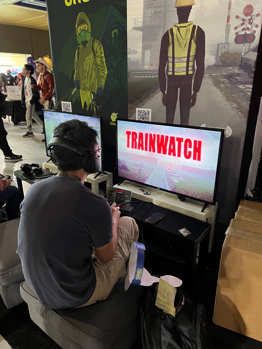 harvestergames's tweet photo. So happy to have #Trainwatch at @PAX with @11bitstudios! ;)
Drop by their booth to try out the build and the team will be there to walk you through it and answer all your questions :D https://t.co/c75q1u5zuf