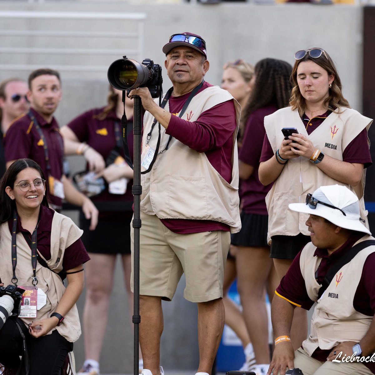 PhotoSilvas's tweet photo. Blessed and Very Grateful for the opportunity from @ChrisKarpman and @SunDevilSource for year 13 📸 https://t.co/N2jH6gnpQd