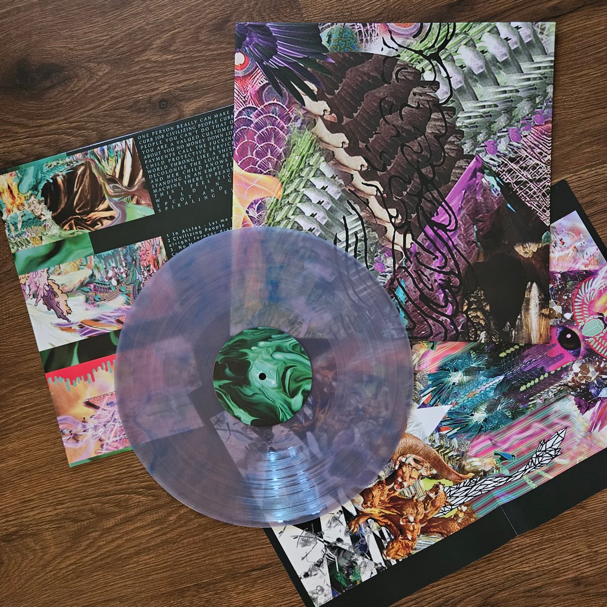 deathbombarc's tweet photo. The Nero's Day At Disneyland deathbomb exclusive colorway vinyl is out now!! A couple copies left!

https://t.co/j2afeR61c1 https://t.co/o6MxjuJJkG