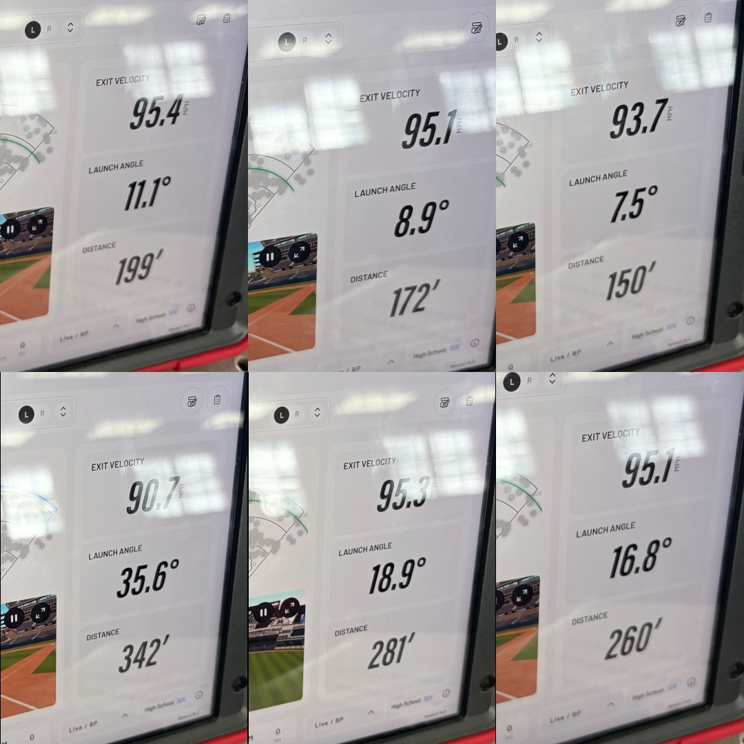 willtaylor_2027's tweet photo. Getting fall work started today at the @delaware_fury facility off the machine. Consistent barrels with velos showed below not including multiple high 90s and 100 that are in the video. 

@rit_baseball @CoachMyles18 @calberman35 @DSonBaseball @CoachEygabroat https://t.co/ymbdmPBnwO