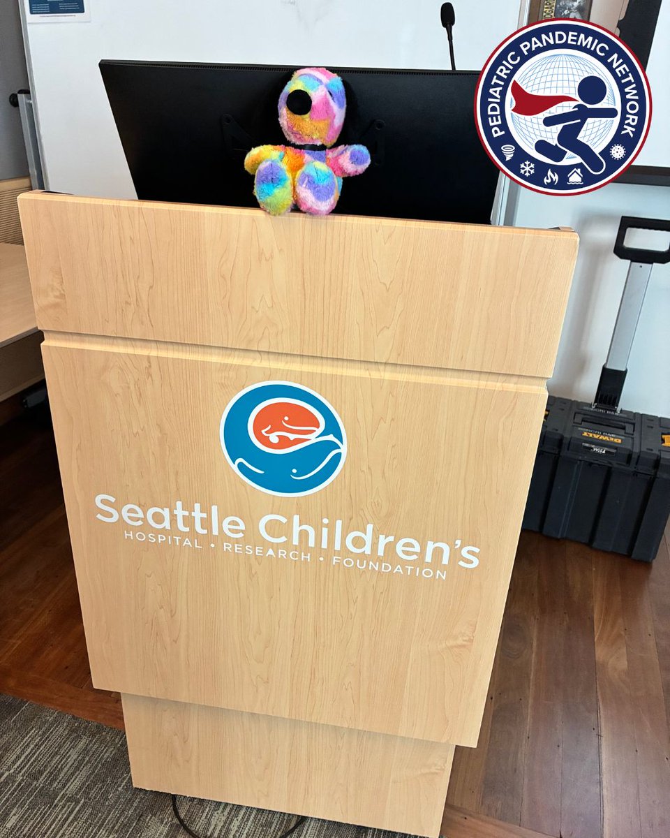 pedsprevention's tweet photo. Kids are at the ❤️ of everything we do. Our Director of Communications, Rachel Sarafin, was happy to bring along a little stuffy friend on a recent trip to @seattlechildren at the request of a special four-year-old. 

Learn more about Seattle Children's: https://t.co/NGm2VH7d4x https://t.co/LfsAlkwARF