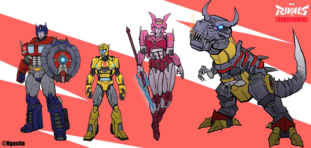 Hgastia2's tweet photo. MARVEL RIVALS X TRANFORMERS 

Concept skins

#MarvelRivals #transformers https://t.co/tVQ54bwGLV