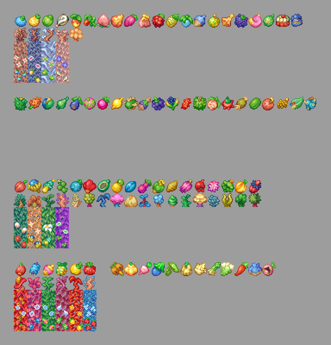 rose_bushes_'s tweet photo. basically been dying trying to retexture all the berry tree stuff for my pixelmon pack. even at 4 textures per berry it's insane https://t.co/2EtjDgXvQ4