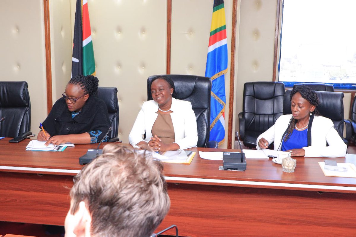 DeboraBarasa's tweet photo. Kenya’s climate future must be shaped by those who will live with its consequences the longest, our children and young people. My Ministry is committed to ensuring that they are not just beneficiaries of climate action, but active voices, leaders and agents of change.

I held a meeting with officials from UNICEF Kenya, led by UNICEF Global WASH Director Mr. Evariste Komlan, to discuss the Ministry’s endorsement of the Declaration on Children, Youth and Climate Action, launched at COP25 in 2019.

The Declaration calls for climate policies, financing and actions that respond to the needs of children and youth, while recognizing their important role in building a resilient and sustainable future.

Our discussions focused on strengthening collaboration between my Ministry and UNICEF to advance every child’s right to a healthy environment, while addressing the growing risks that climate change poses to children and young people, particularly those in vulnerable and marginalized communities.

We also emphasized the need to increase investment in child  and youth-responsive climate adaptation, disaster risk reduction and resilience programmes. By equipping our young people with knowledge, skills and opportunities, we empower them to protect themselves, their communities and our environment.

My Ministry will continue to create meaningful platforms for children and youth to participate in climate decision-making at the national level.

I commend UNICEF for its continued partnership with Kenya and look forward to deeper collaboration in climate financing, innovation and environmental action.
@WilliamsRuto 
@_KithureKindiki 
@HonWetangula 
@MusaliaMudavadi 
@UNICEFKenya 
@UNEP 
@UNFCCC 
@UNDPKenya 
@UN 
@Environment_Ke 
@EnviClimateC_Ke
