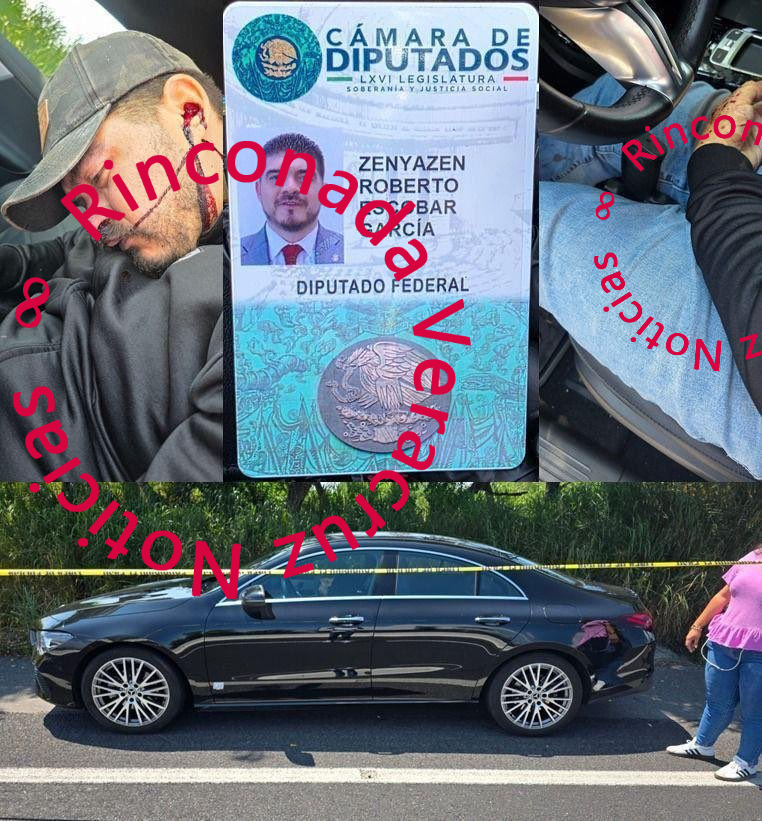 AngelRinVer1's tweet photo. Hallan sin vida al diputado federal Zenyazen Escobar en Puente Nacional  La mañana de este viernes 4 de septiembre se confirmó el fallecimiento del diputado federal de Morena por el Distrito 16 de Córdoba https://t.co/0g63KpupSi