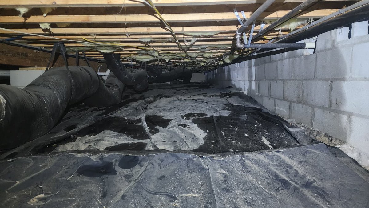 bluechiprestore's tweet photo. At this home, a water line froze and broke in a second floor laundry room causing water to run all the way down into the crawlspace. It took out the entire first floor. We came in within hours of getting the call. 

🚨When an emergency happens, we’re here to help! 615-832-5300 https://t.co/fhLJYScJL0