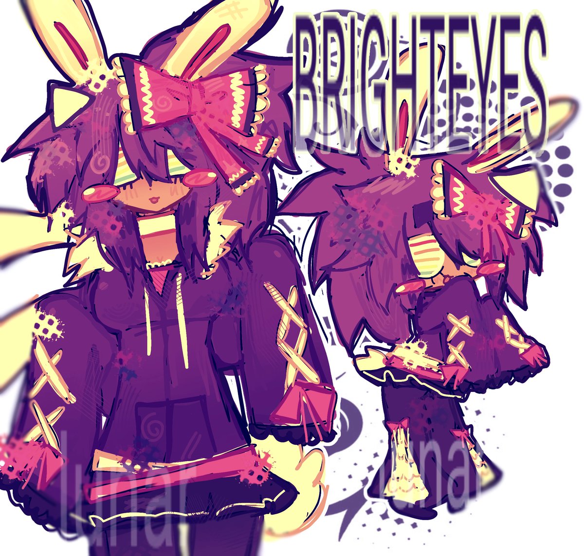 Lunargha8's tweet photo. My brighteyes design, I like bunny brighteyes haha #roblox #trending #fanart https://t.co/VGK6yaVOxS