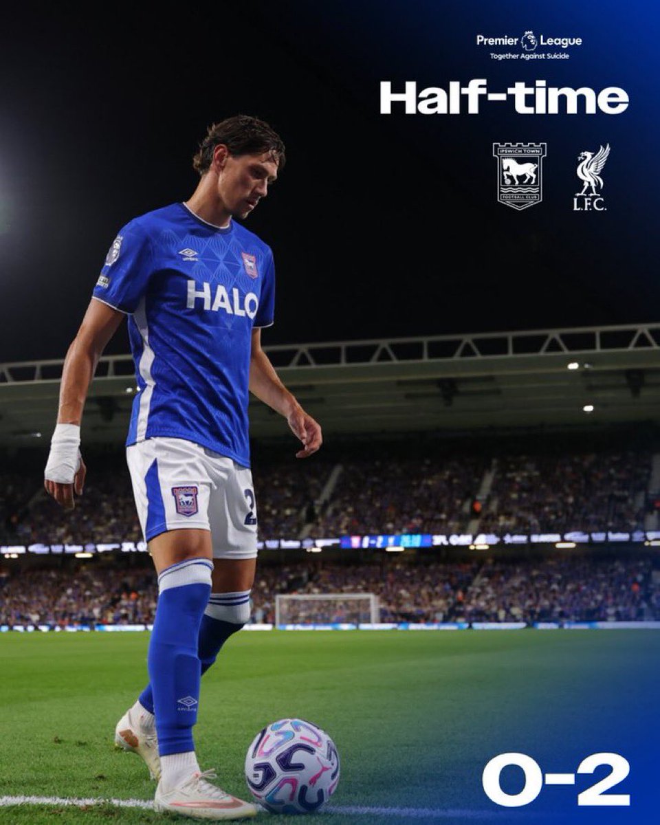 OptaJunia's tweet photo. 7 — Portman Road has hosted its 7th consecutive Premier League fixture between these clubs where Ipswich failed to score in the first half.

Fortress https://t.co/5MChQVhQCw