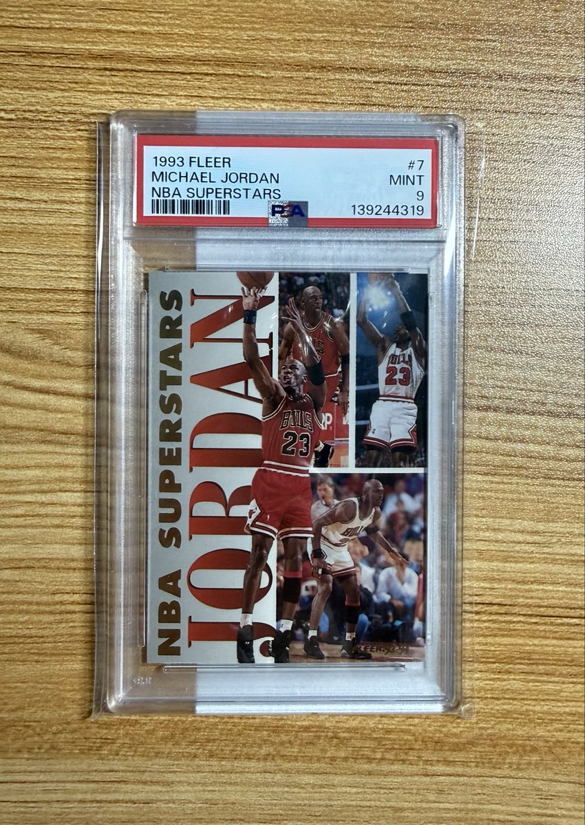 ChromePritchard's tweet photo. Mail Day ✉️✉️✉️

Two New Slabs for the Collection today thanks to @ArenaClub 

PSA 9 1993 Michael Jordan ‼️

PSA 10 Cosmic Chrome Aaron Judge ‼️

@CardPurchaser https://t.co/h6bnxC5dVS