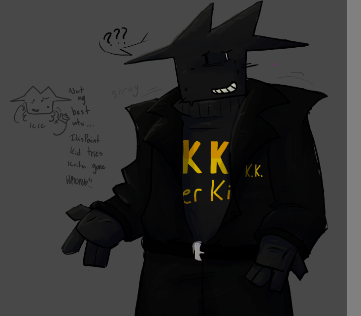 seafevers0's tweet photo. Old KillerKyle from two weeks ago when I was testing Krita https://t.co/yyY18zZgjI