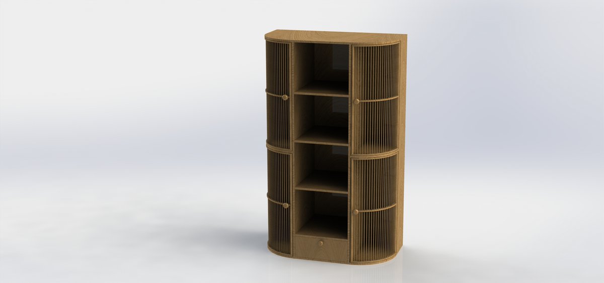 CVJackson4's tweet photo. Renderizado - 3D CAD armario https://t.co/zsqNr7UUxF