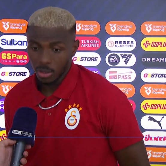 GalaAslaniGS's tweet photo. 🚨 Victor Osimhen: Hiç birşeyim yok, kendimi riske atmak istemedim. Sporting Lizbon maçında hocamız uygun görürse sahada olmak istiyorum. https://t.co/xxXRFTsrPn