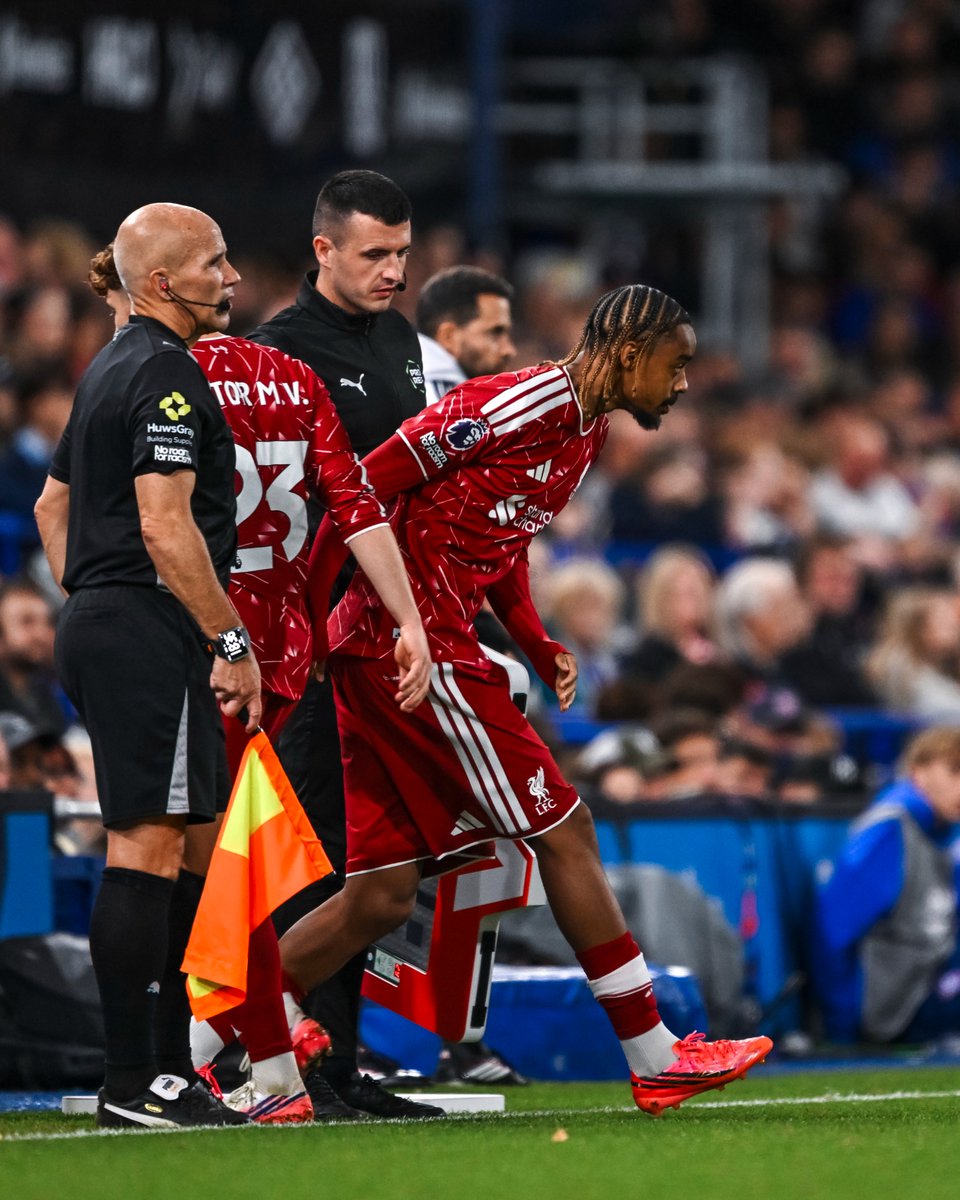 LFC's tweet photo. A special moment for Barcola 🥰 https://t.co/u9xhKresje