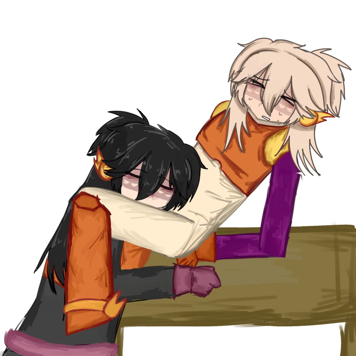 Fadgarcanon's tweet photo. WTF...I FOUND THIS IN MY IBIS PAINT.... #Llcest https://t.co/PTjMCL35H4
