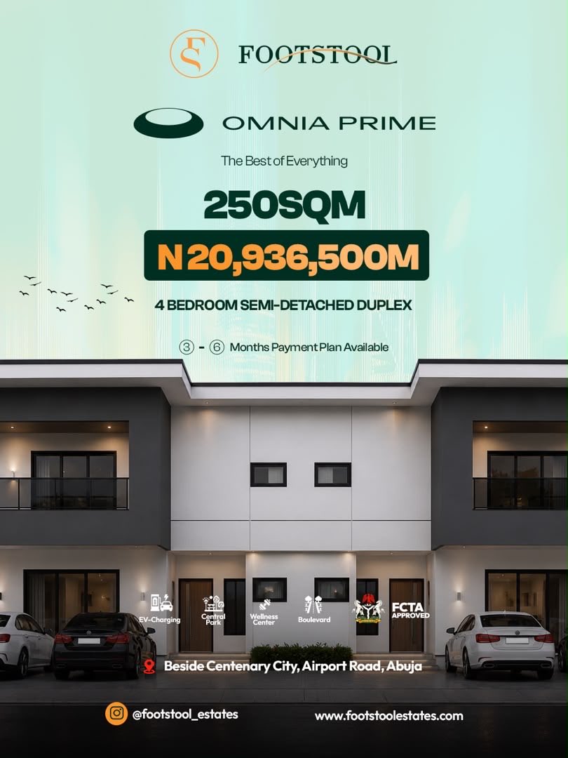 Maryyy_x's tweet photo. These newly available properties are the absolute definition of a steal!

Choose from our stunning collection: 🔹 3-Bedroom Terrace 🔹 4-Bedroom Semi-Detached Duplex 🔹 5-Bedroom Fully Detached Duplex

💳 Flexible Payment Plan: Secure yours today with an incredible 3 to 6-month.. https://t.co/gm4zPyL7kr