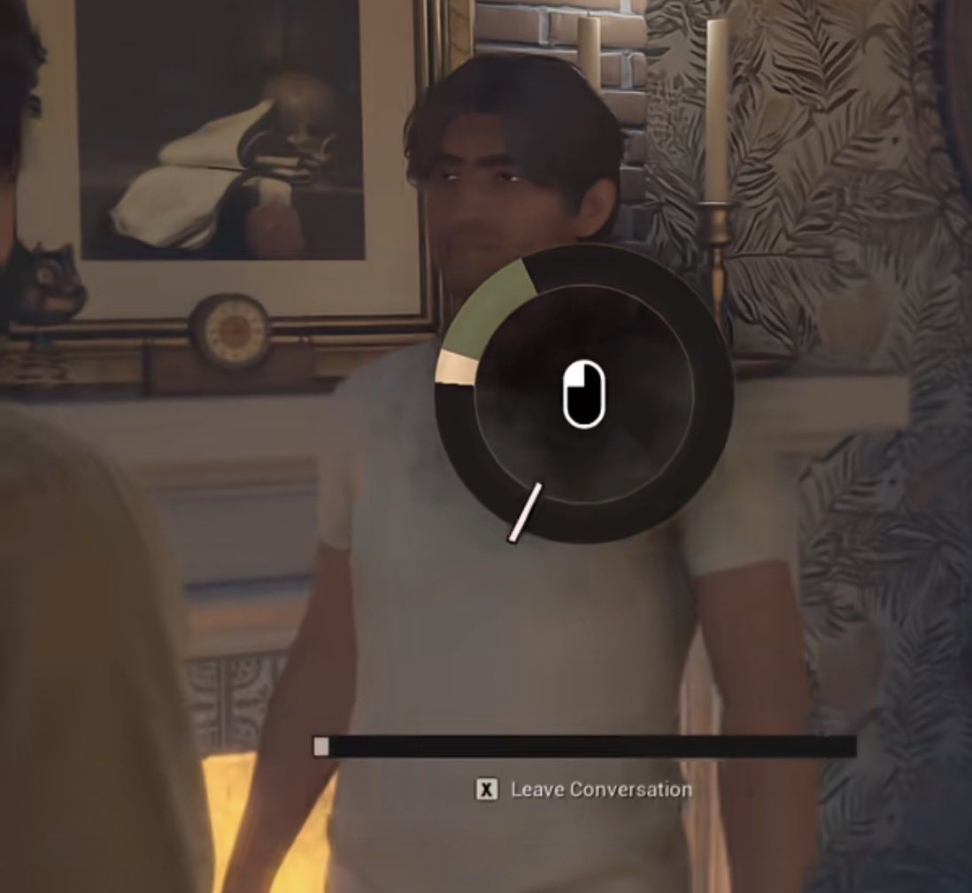 GOREJ1RA's tweet photo. In Halloween: The Game, skillchecks can appear when speaking to another person. Failing them causes the other person to ridicule you. This is a subtle hint to the fact that you're autistic and can fuck up a conversation at any given moment. https://t.co/p0HnxdUGdt