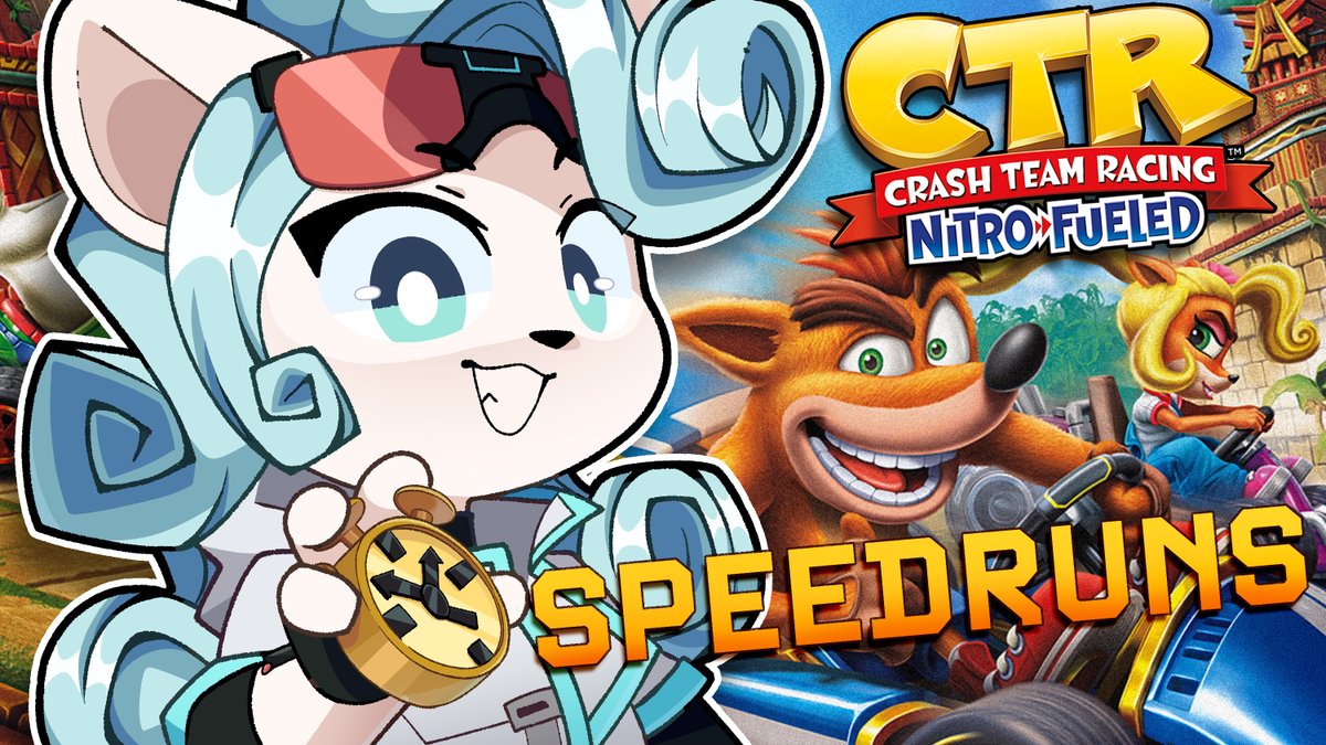 tavinadunare's tweet photo. SPEEDRUNNING CRASH TEAM RACING: NITRO FUELED RIGHT NOW!!! I've learned some tech, let's see what I can pull off now! Link in replies!
#Vtuber #AdunareOnAir #speedrun #crashbandicoot
Art by @Crissy_AC https://t.co/OhhKUYrYPw