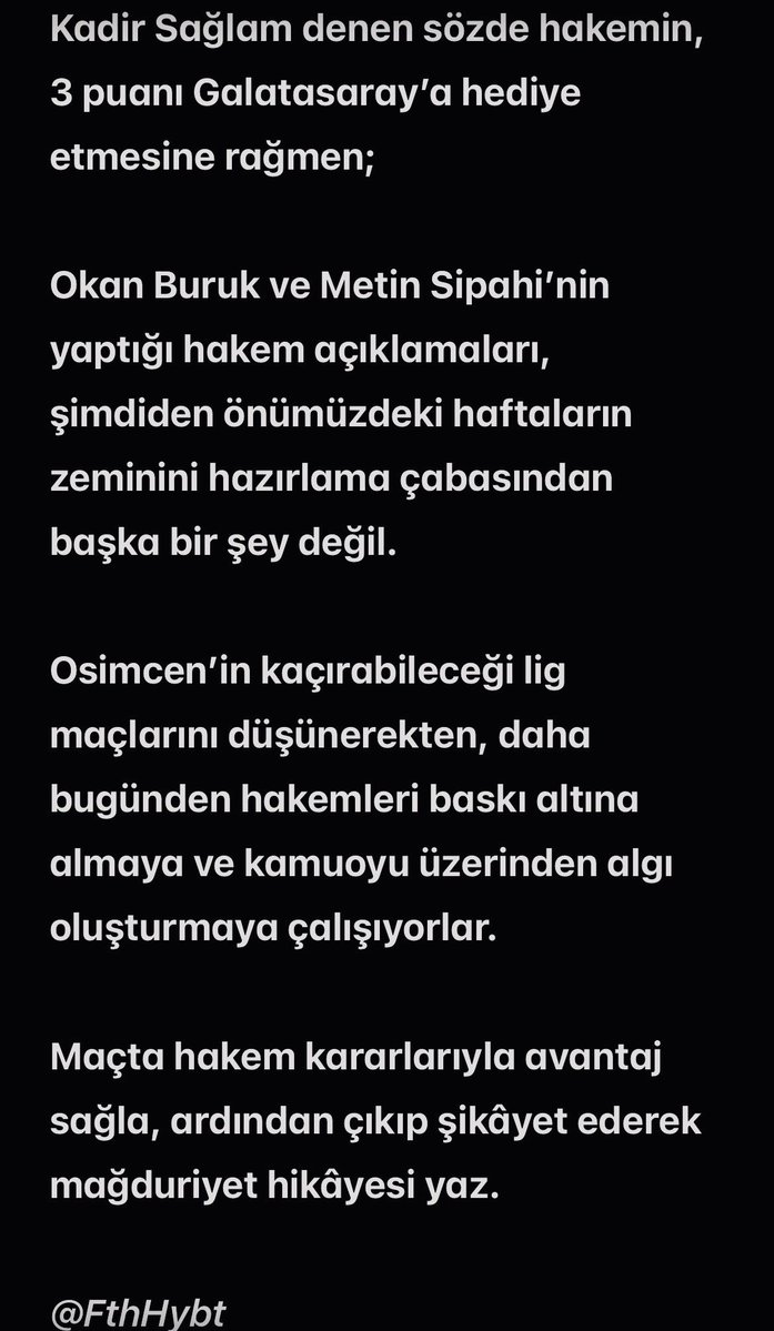 FthHybt's tweet photo. @Fenereditor Gecenin Özeti; https://t.co/f9nFRv8HwV