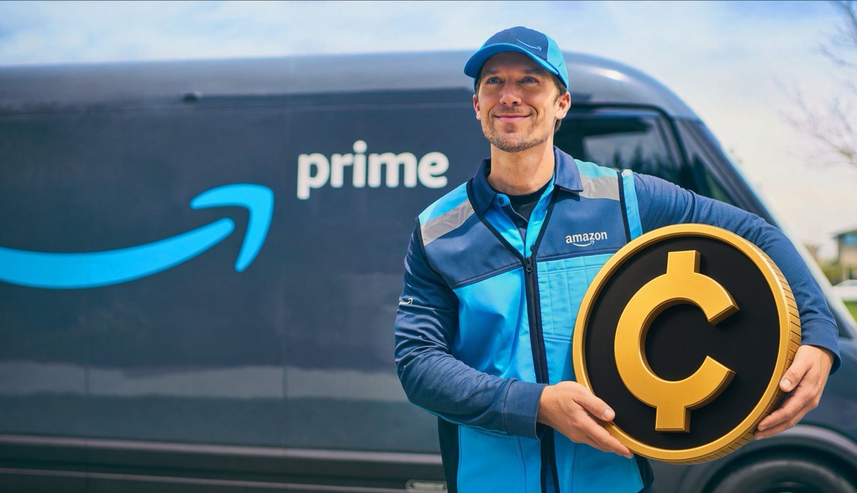 AMZNCryptoCoin's tweet photo. CryptoCoin delivery options also available soon on Robinhood Chain. https://t.co/dXF6nZ6Lpz