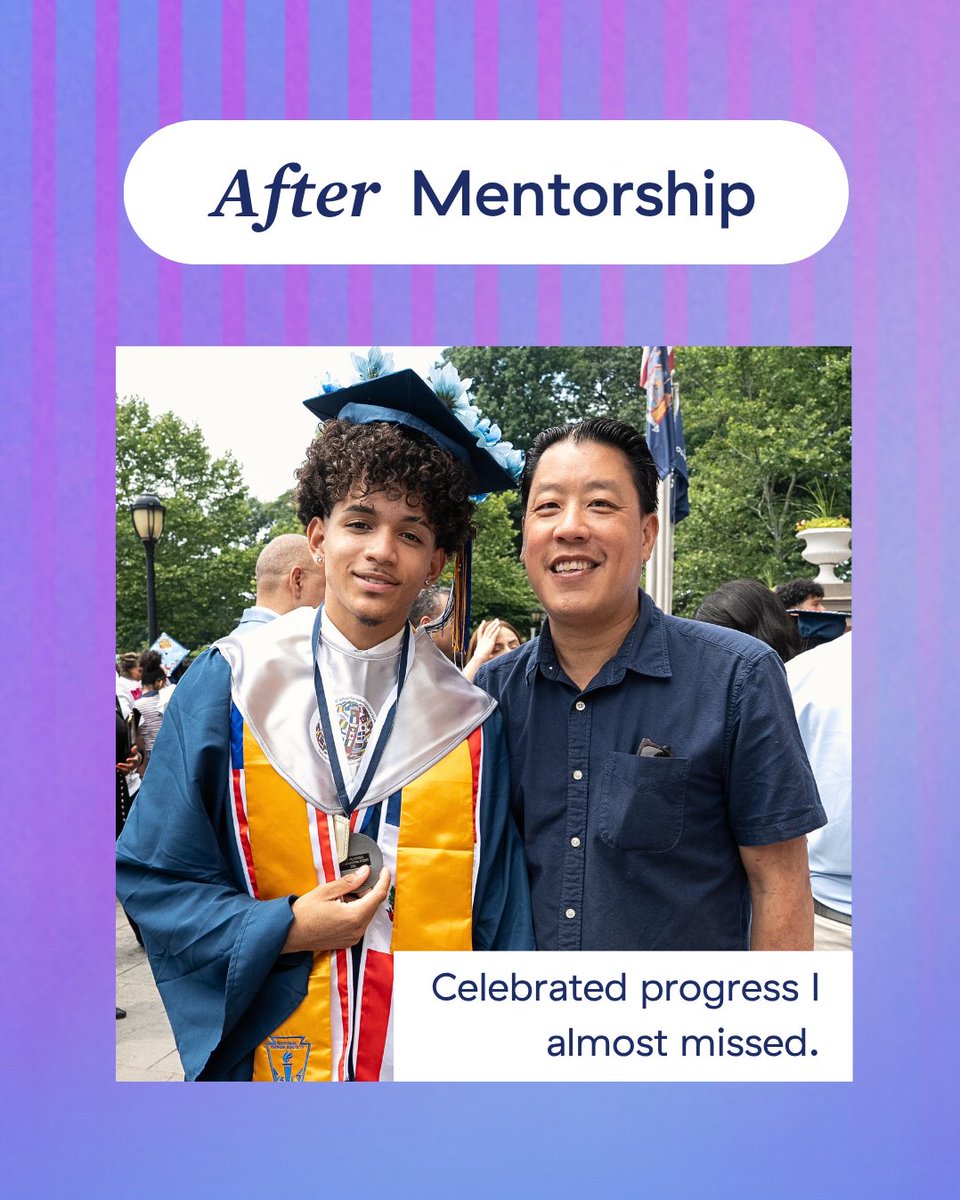 iMentor's tweet photo. 🌱 Growth is easier to recognize when someone is close enough to notice the details.

#MentorshipJourney #iMentor #StudentProgress #MentorshipMatters https://t.co/to3NXK0bxg