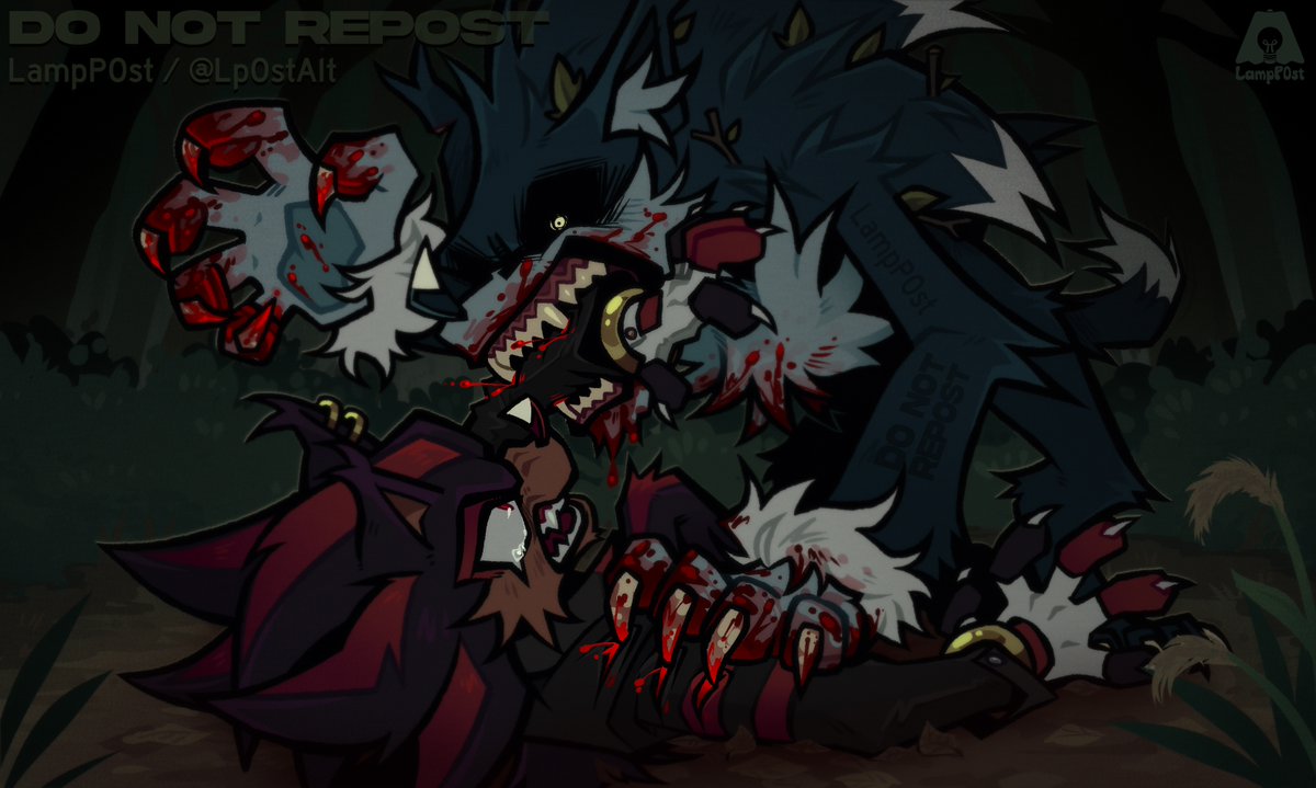 Lp0stAlt's tweet photo. Another Werehog throwback from last year! https://t.co/ryJzw3JKL8